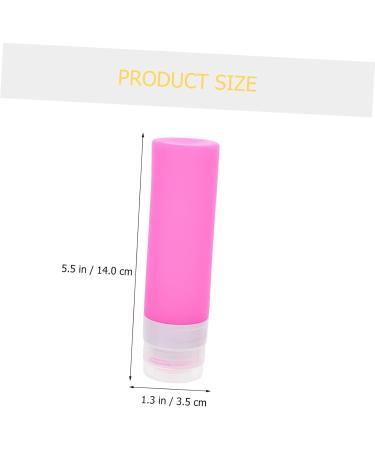Beaupretty 1 Set Bottled Shampoo Vial Eye Cream Vial Hand Soap Dispenser Liquid Containers Nose Piercing Kit Multipurpose Sub Bottle Travel Lotion Silicone Tube Food Grade Silicone 14X3.5CM Assorted Color 1 - Buy Online on GoSupps.com