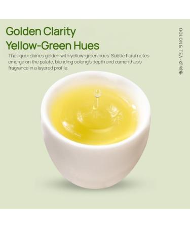 HQZM Osmanthus Oolong 125g 441oz Premium Floral Tea Rich and Sweet Loose Leaf Tea for Festive Gifts - Buy Online on GoSupps.com