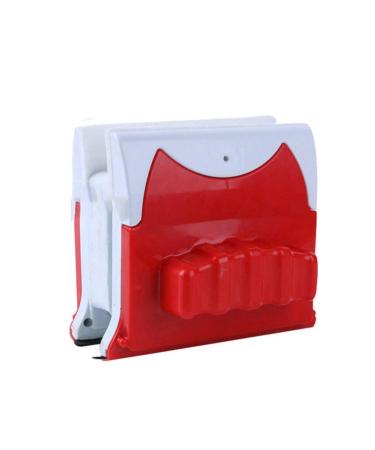 Red Glass Double-Sided Wipe Window Cleaner Glass Wiper Magnetic Cleaning Tools Glider Washing Glass Cleaning Brush for