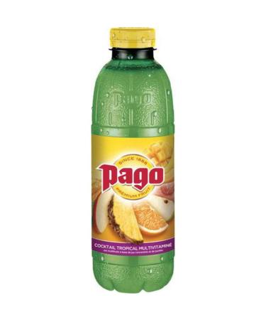 PAGO Multivitamins Tropical/Multi-Fruit Drinks Based on Concentrated Juice/Fruit Puree in 75 cl Pet Bottle
