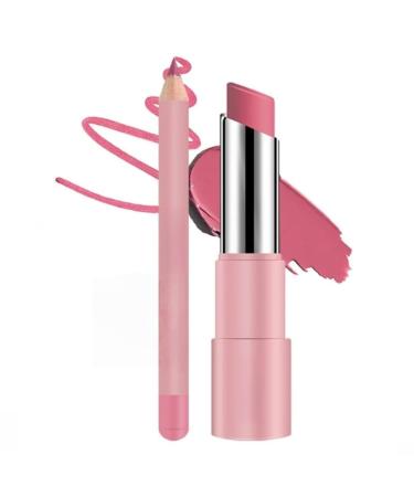 G n rique Lifter Lip Oil Glaze Balm Tint Hydrating Gloss Stick Smooth Non-Sticky Texture Nourishing Radiant Finish Pink Pink 1-Pack Daily Wear for Women and Girls More