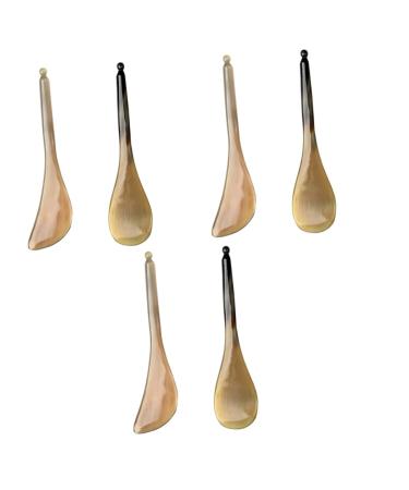Healeved 6 StK acupuncture pen Eyes massage bars Face scratch board horn tool trigger point massage device guasha massage for the eyes Chinese tool roller plate foot horns china