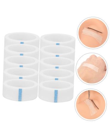 VINTORKY 10 Rolls Lash Extension Tape Adhesive Eyelash Tape Eyelash Grafting Tape Color Eyelash Tape Makeup Stuff Colorful Duct Tape Color Tape Makeup Tape Extend Non-woven Fabric 900x1.2cm White 1 - Buy Online on GoSupps.com