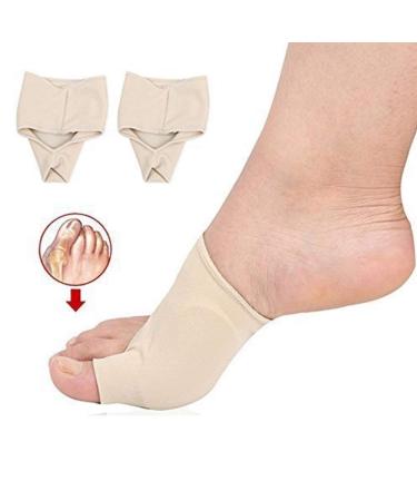 Higger Hallux Valgus Gel Pad Bunion Sleeves - Effective Bunion Relief Booties for Post-Operation Comfort - Wearable with Shoes - Buy Online on GoSupps.com