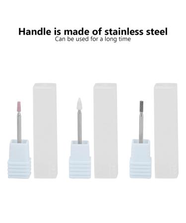 3PCS Nail Drill Kit - Professional Acrylic Gel Nail File & Skin Remover - Manicure & Pedicure Tools for Home & Salon Use with Storage Box - Buy Online on GoSupps.com