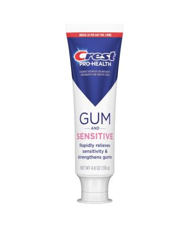 Crest Pro-Health Sensitive and Gum All Day Protection Toothpaste 4.8 oz- Anti cavity Antibacterial Fluoride Clinically Proven Sensitivity 4.8 Ounce (Pack of 1) - Buy Online on GoSupps.com