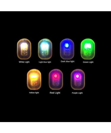 Koterry 5Pcs NFC Flash Nail Sticker LED Bare Chip Intelligent Luminous Nail Lamp Nail Sticker Enhancement Red Light - Buy Online on GoSupps.com