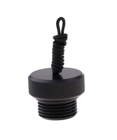 Esquirla Universal Scuba Diving Tank Valve Threaded Dust Plug Protective Cap Attached with Rope