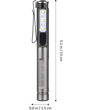 POPETPOP Pen Light Rechargeable Small Flashlight Pen Torch 3 Colors Multifunction Penlights for Nurses Dentisit Student Medical Essentials - Buy Online on GoSupps.com