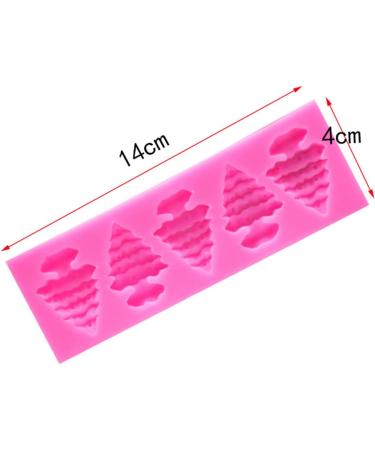 Cabilock 2pcs Silicone Molds Christmas Resin Mold Christmas Cake Silicone Cake Mold Christmas Tree Set - Buy Online on GoSupps.com
