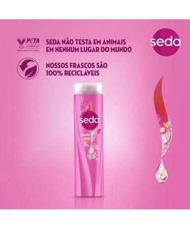 Linha Ceramidas Seda Shampoo 325ml - Revitalize & Nourish Hair | Seda Ceramide Collection - Buy Online on GoSupps.com