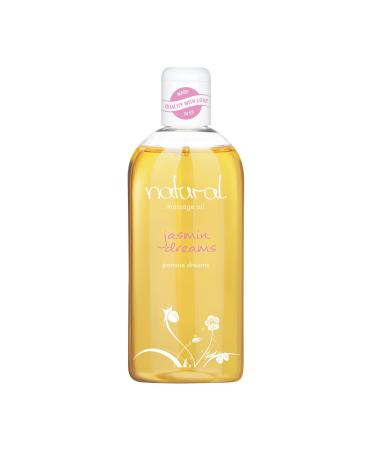 Natural wellness massage oil 'Jasmin Dreams' 250 ml |Erotic intimate body oil |Massage oil for erotic wellness and relaxation |Muscle relaxation with floral jasmine fragrance