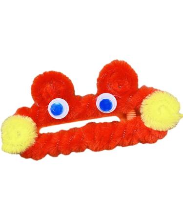 Limtula Dopamine Look Hair Clip for Hot Girls Cute Twist Shape Hair Barrettes Plush Ponytail Hair Clip for Teens Girls 1 - Buy Online on GoSupps.com