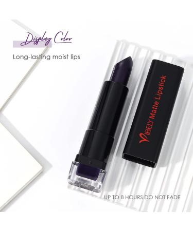 Kilshye Matte Lipstick - High Pigment, Long Lasting, Waterproof Lipstick in Purple 23 - Women/Girls Makeup - 1 Pack - Buy Online on GoSupps.com