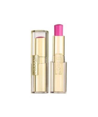 L'Or al Paris Color Riche Lipstift Caresse 07 Cheek Magenta - Light Feel Lipstick for a weightless feeling on the lips - glossy and nourishing 1 pack