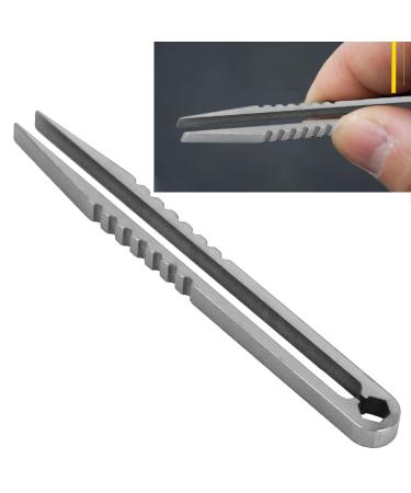 Buy SUNFECILI 2pcs Mini Tweezers - Portable Alloy EDC Survival Tool for Camping & Travel - Buy Online on GoSupps.com