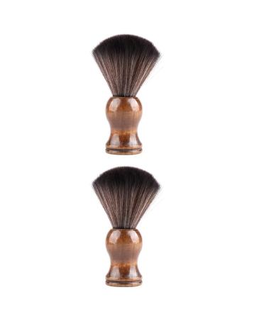 Frcolor 2 STK Men's beard brush shaving brushes and bowl of shaving brushes for men beard care hair shaving brush shaving razor cream brush shaving.