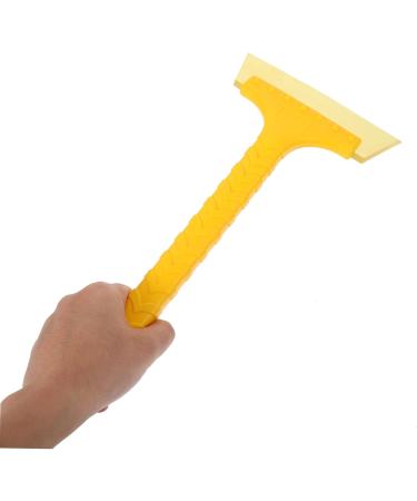 minkissy Japanese Patches for Clothing Snow Windshield Violin Bow Clip Deicer Snow Scraper Trumpet Water Key Screw Ice Scraper Snow Windshield Car Beef Scraping 34.00X16.00X1.50CM Yellow - Buy Online on GoSupps.com