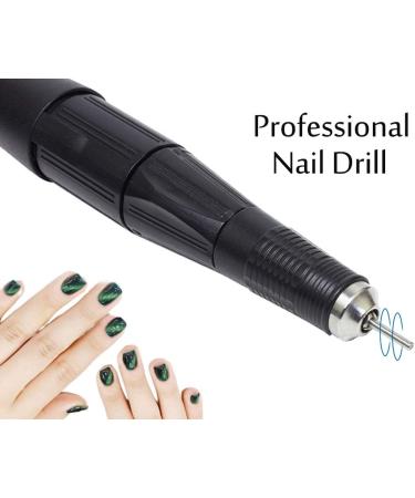 35000Rpm Professional Nail Drill Kit with LED Display Low Noise Adjustable Speed Electric Nail File for Shaping Buffing Removing Acrylic Nails - Buy Online on GoSupps.com