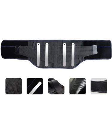 Back Brace Support Belt-Lumbar Support Back Brace for Back Pain Sciatica Scoliosis Herniated Disc Adjustable Support Straps-Lower Back Brace for Men Women (Size : Medium) (Medium) (X) - Buy Online on GoSupps.com