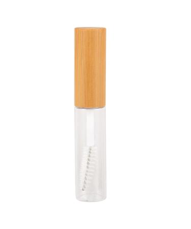 PATKAW Empty Eyeliner Tube Container Plastic Refillable Eyelash Growth Oil Mascara Eye Gloss Liquid Tube Bottle with Brush for Travel 6ml