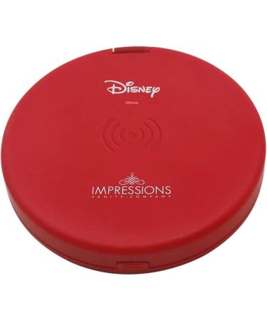 Disney Princess Snow White LED Compact Mirror with USB - Round Lighted Makeup Mirror with Magnify Glass - Buy Online on GoSupps.com