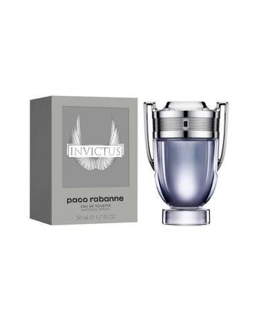 Invictus by Paco Rabanne for Men 1.7 oz Eau de Toilette Spray 1 Ounce (Pack of 1)