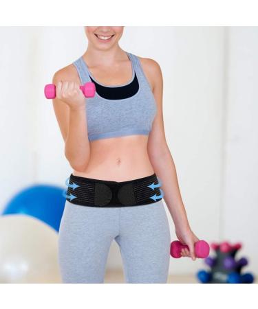 Iliosacral SI Joint Hip Belt - Anti-Slip Pelvic Support for Sciatica Relief | Front Corrector Belt for Pain Management - Buy Online on GoSupps.com