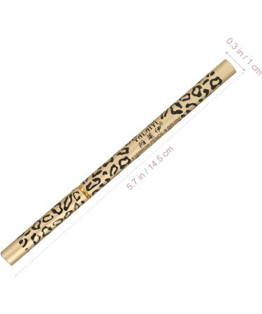 FOMIYES 2pcs Eyebrow Pencil Black White Pencils Eyebrow Definer Pencil Makeup Leopard Print Girl Highlighter 1 count (Pack of 1) Black - Buy Online on GoSupps.com