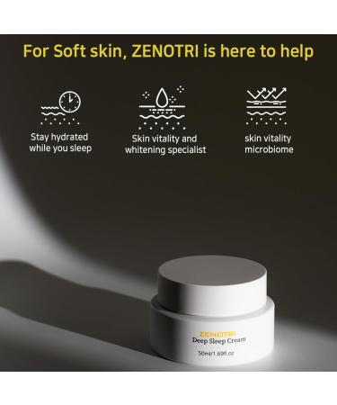 Buy Deep Sleep Facial Cream (50ml) - Hydrating Night Cream for Restful Skin | International Shipping Available - Buy Online on GoSupps.com