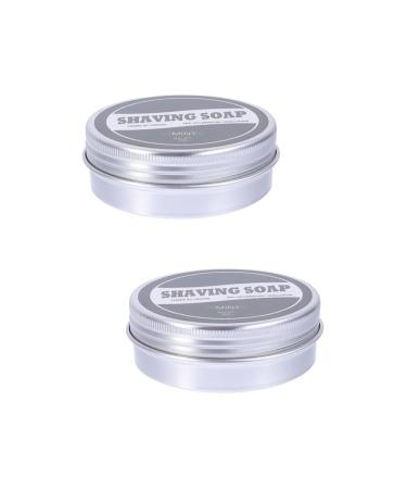 FRCOLOR 2 Pcs Shaving Beard Shave Cream Wet Shave Foam Shaving Moisturizer Personal Care Cream Men Skin Care Stirling Shave Face Aluminum Material Man Moisture Cream