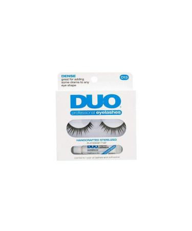 Duo Professional Eyelashes with Adhesive D13 Dense 1 Count (Pack of 1)
