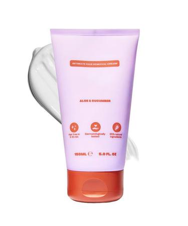 Generisch 150ml hair removal cream for intimate areas of the face legs and underarms gentle formula comfortable hair removal cream hair removal cream for the bikini area