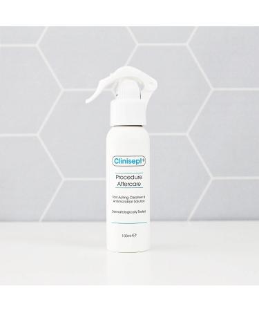 Clinisept+ Skin 200ml with Spray | Cleanser + Anti-Microbial | Procedure Aftercare | 100ml x 2 | Travel Size Value Double Pack - Buy Online on GoSupps.com