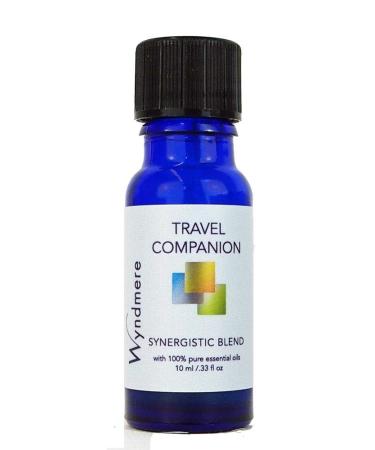 Travel Companion Essential Oil Blend - 100% Pure Therapeutic Quality for Aromatherapy - 10ml - Made in USA