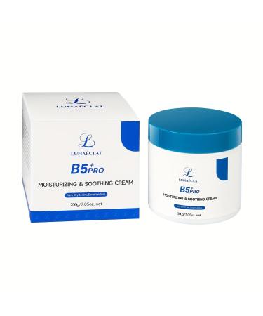 B5 Moisturising Soothing Cream Rich With Centella Asiatica Extract And Niacinamide Hydrating For Dry Sensitive Skin Face Hand Moisturizer Increases Skin Elasticity Long Lasting 7.05Oz