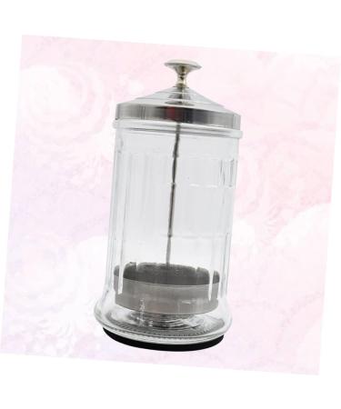 Beaupretty 2PC Scale Sterilization Kit for Hairdressing Tools - Transparent Vascular & Manicure Tool Bottle (10.5x10.5cm) - Buy Online on GoSupps.com