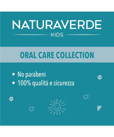 Naturaverde Kids Superman Toothpaste - Sweet Mint Gentle Formula for Children 75 ml - Buy Online on GoSupps.com
