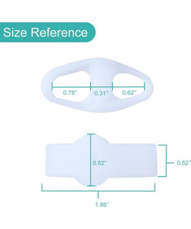 Sumiwish 16 PCs Gel Bunion Correctors & Toe Separators - Relieve Bunions Overlapping Toes & Foot Pain - Buy Online on GoSupps.com