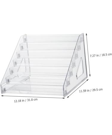 Zerodeko Nail Polish Organizer Vanity Stool Eye Shadow Vanity Desk Makeup Palettes Eyeshadow Holder Organizer Rack - Buy Online on GoSupps.com