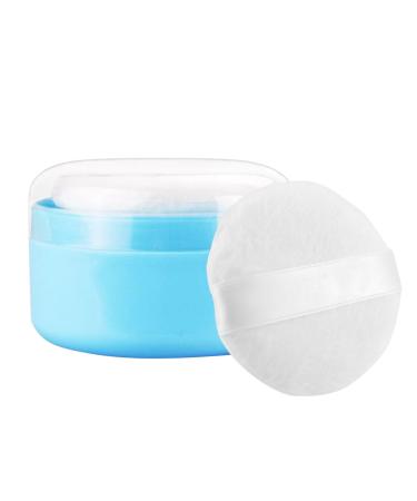 Houppette poudre et r cipient pour le corps Bo te d poussi rage l g re pour le corps et le bain id ale pour les femmes et les b b s