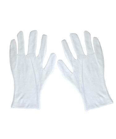 DOITOOL 12 Pairs Factory Gloves White Lengthen Cotton Gloves Work - Buy Online on GoSupps.com