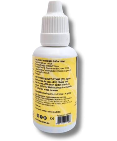 Azucren Oil Based Food Gel Colouring Yellow Ideal for Chocolate Buttercream and Cream 30 G - Buy Online on GoSupps.com