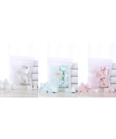 Buy Angoily Makeup Puff Wedge - Bulk Cosmetic Blender Sponge for Foundation & Cleansing | Triangle Powder Puff - Ideal for Loose Powder - 8.3x8.3x10CM - Buy Online on GoSupps.com