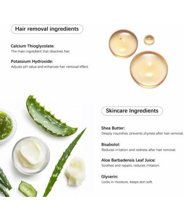 XIBDGNTNE Facial Hair Removal Sensitive Skin Body Hair Removal Cream 100 No Risk of Cuts Slows Regrowth for Face and Body 2 Pack - Buy Online on GoSupps.com