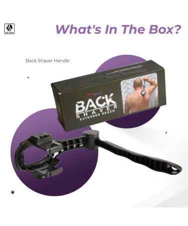 Skull Shaver Back Shaver - Best Waterproof DIY Back & Body Shaver for Men | Painless Glide Compatible with Pitbull & Beast Clippers - Buy Online on GoSupps.com