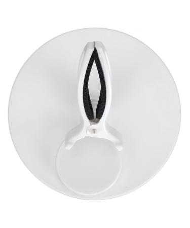 Nail Polish Bottle Holder Anti-Spill Paint Tilted Nail Polish Bottle Holder for Makeup (White)