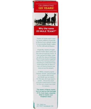 Shop Twenty Mule Team Natural Laundry Booster & Multi-Purpose Cleaner - 65 oz | International Shipping Available - Buy Online on GoSupps.com
