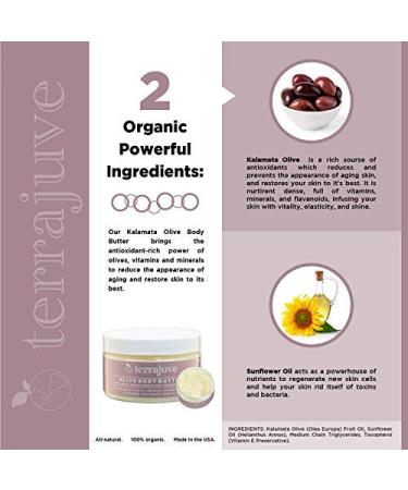 Macadamia Avocado and Olive Face & Body Butter Cream All Organic Natural Wrapped in Organza Bag: Reduces Redness Oily Skin with Anti Aging Antioxidants for a Soft Silky Elastic Radiant Skin - Buy Online on GoSupps.com