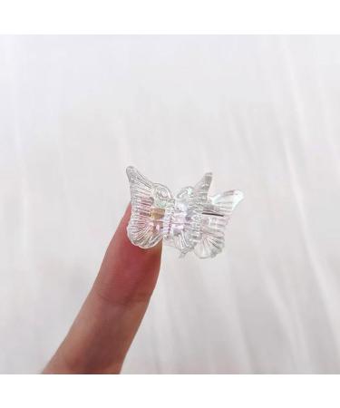 Mini Butterfly Hair Clips For Girls 10PCS Small Butterfly Claw Hair Clips Sparkly Hairpin Elegan Barrette Colorful Butterfly - Buy Online on GoSupps.com
